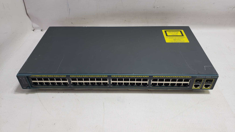 Cisco Catalyst 2960 Series 48 Port Gigabit Ethernet Switch WS-C2960-48TC-L (CI [