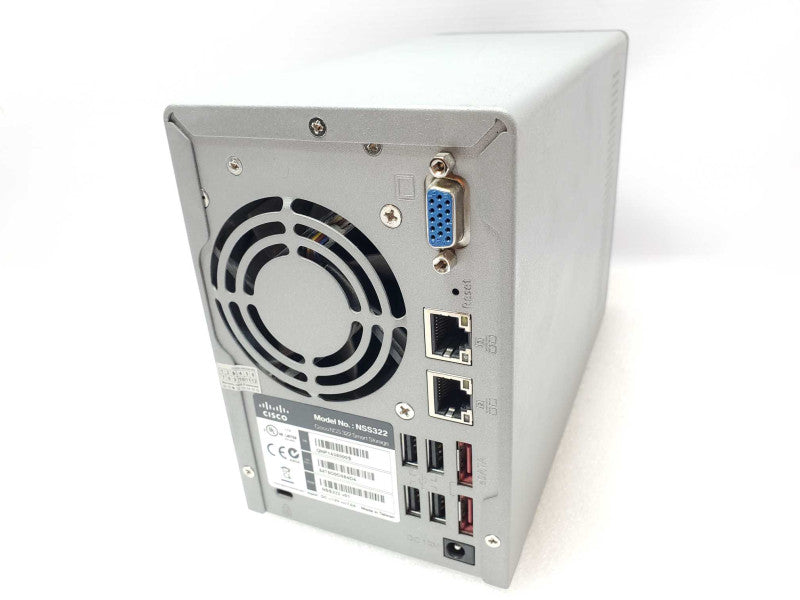 Cisco NSS322 2-Bay Smart Storage with 2x 2TB HDDs, No power adapter _