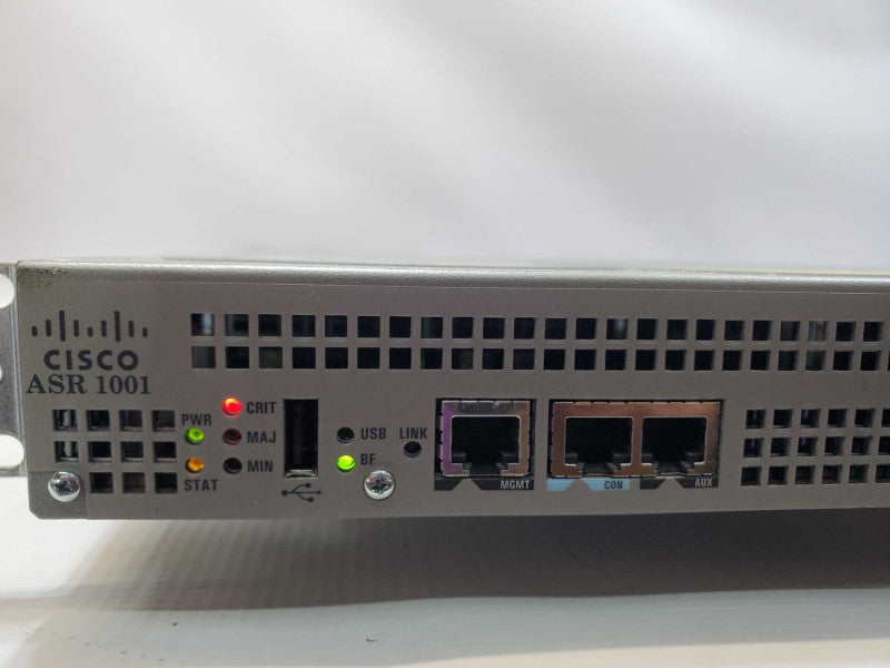 Cisco ASR1001 Aggregation Services Router w/ Dual AC Power (