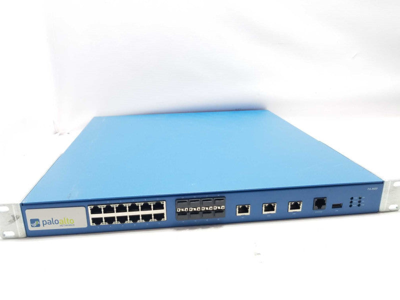 Palo Alto PA-3020 Networks Security Appliance with Brackets, (Version 7.1) ~
