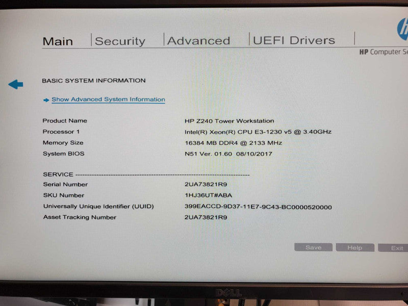 HP Z240 Tower WS, Xeon E3-1230v5 3.4GHz, 16GB DDR4, Quadro K420 _