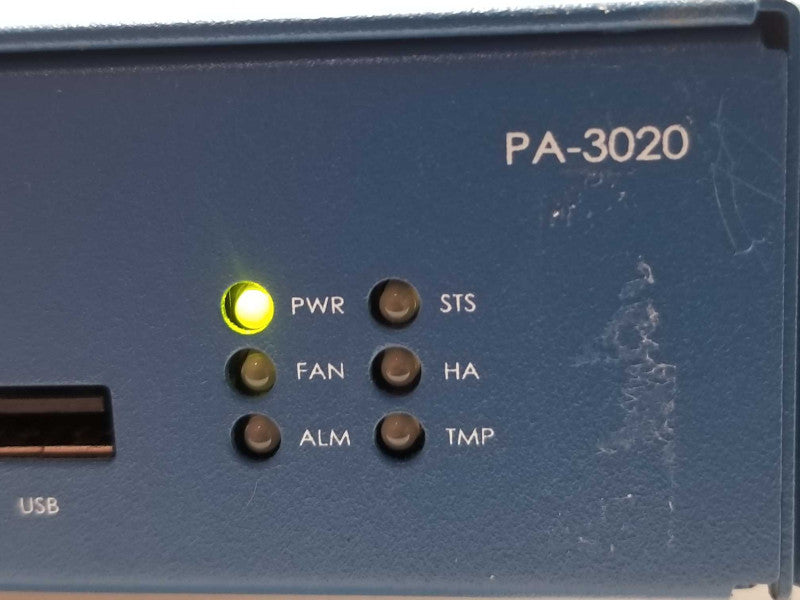 Palo Alto PA-3020 Networks Security Appliance with Brackets, AS-IS ~