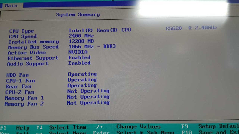Lenovo D20 Xeon E5620 @ 2.40ghz / 12gb ram / quadro FX 380 gpu #