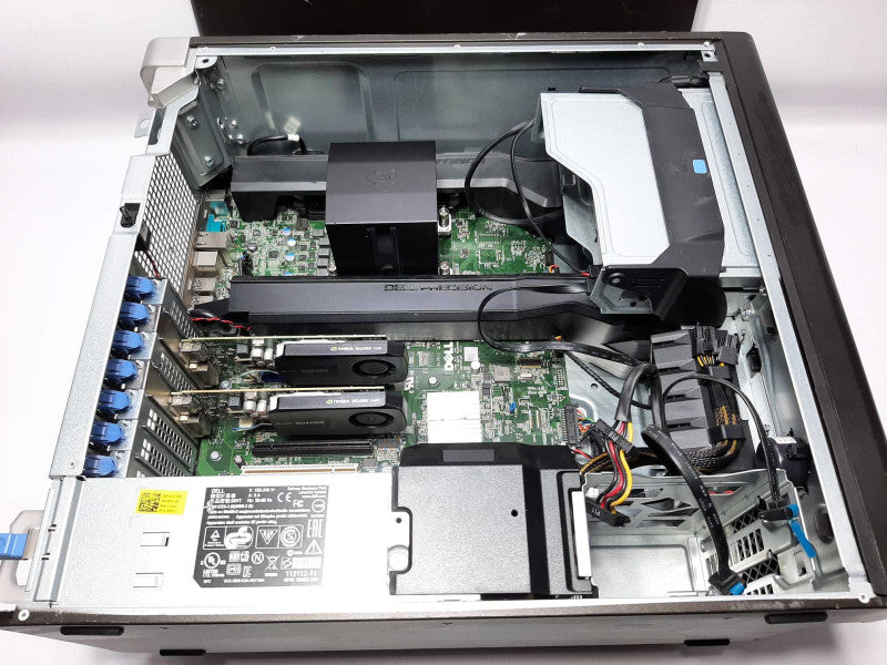 DELL Precision T3610 Xeon E5-1607v2 @ 3.00GHz 16GB RAM 2x QUADRO K600 -No HDD +