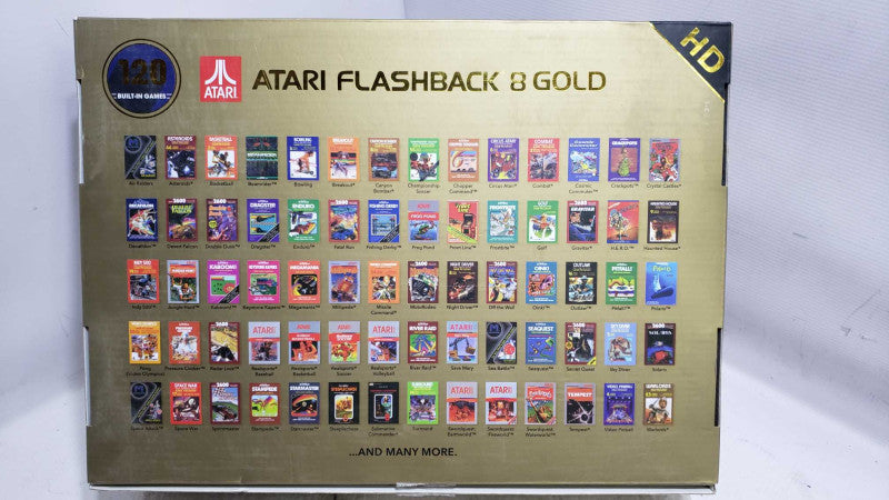 Atari 40Th Anniversary Flashback 8 Gold HD AR3620 w/ power adapter[