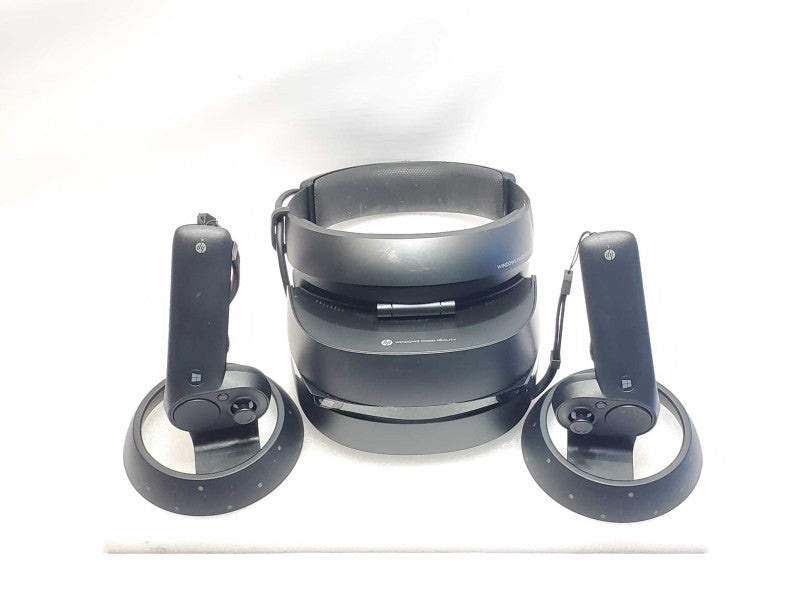 HP VR1000-100 Windows Mixed Reality Headset with Controllers, AS-IS _