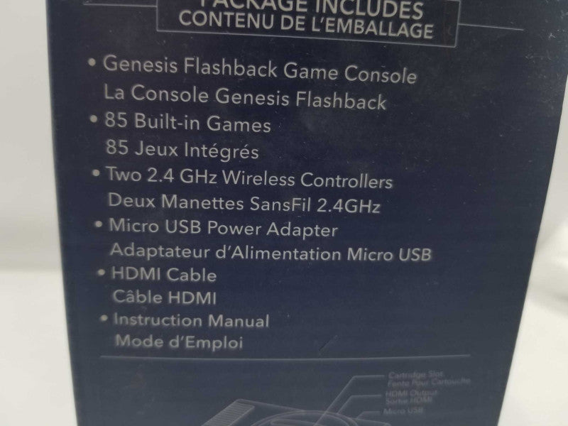 Sega Genesis Flashback  AtGames 85 built in games HDMI 2x wireless controllers ~