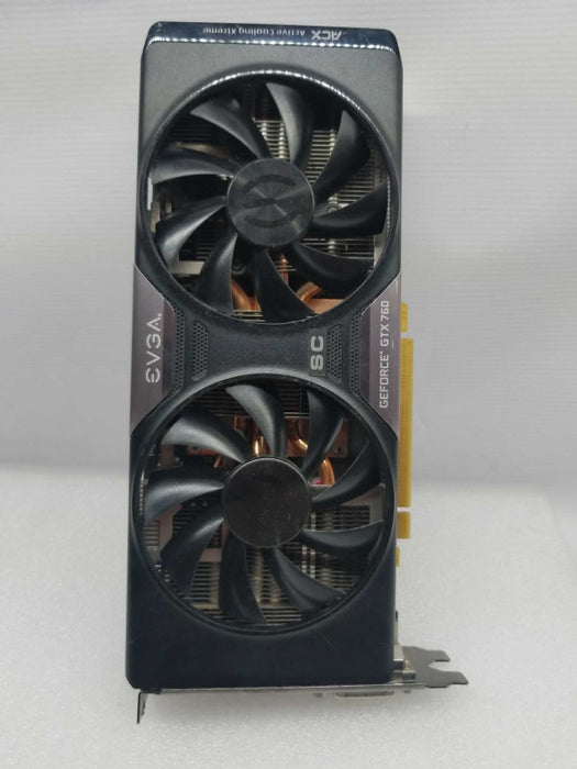 EVGA Nvidia GeForce GTX 760 SC, 2GB 256BIT GDDR5, PCI Express Graphics Card ~