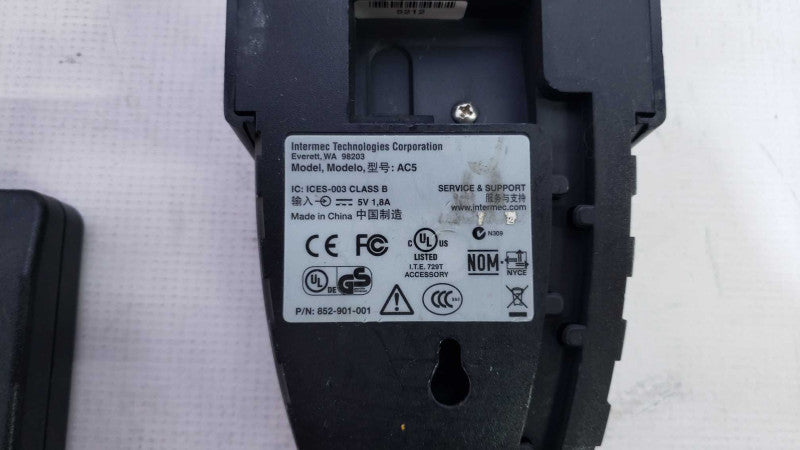 Intermec SR61B Bluetooth Handheld Scanner SR61BHP-002 2x Battery, charger [