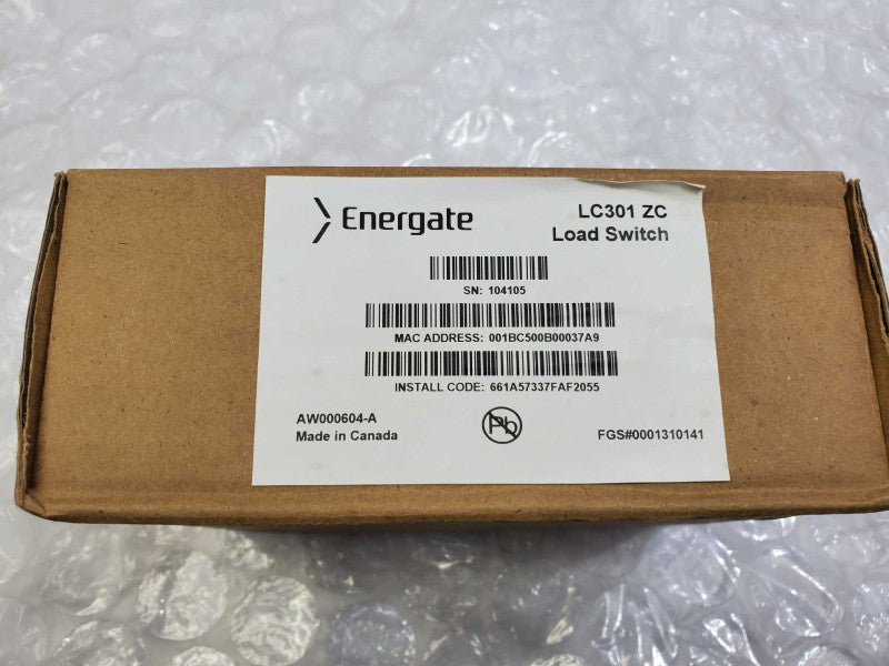 Brand New Energate LC310 ZC Load Control Switch 24VRes 1AMP )