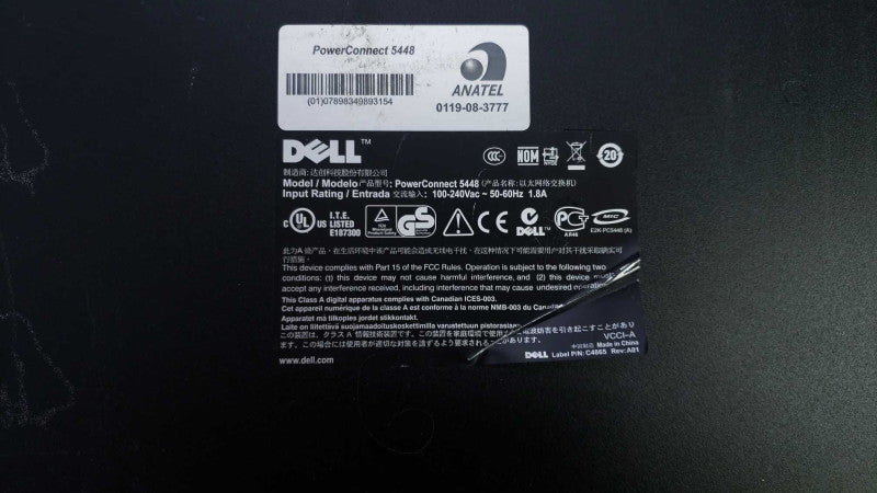 Dell 5448 Gigabit GB IEEE Network Switch 48x 10/100/1000 Port + 4x SFP ports [