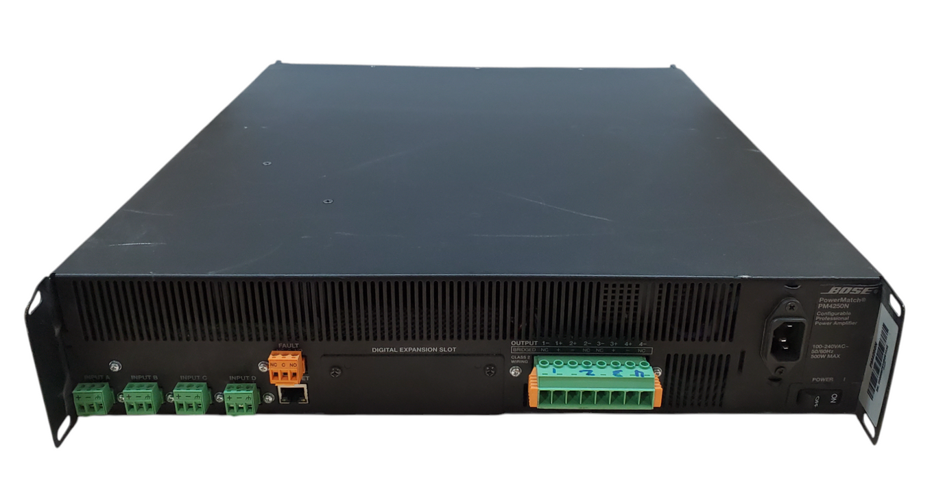BOSE PowerMatch PM4250 - Configurable Professional Power Amplifier