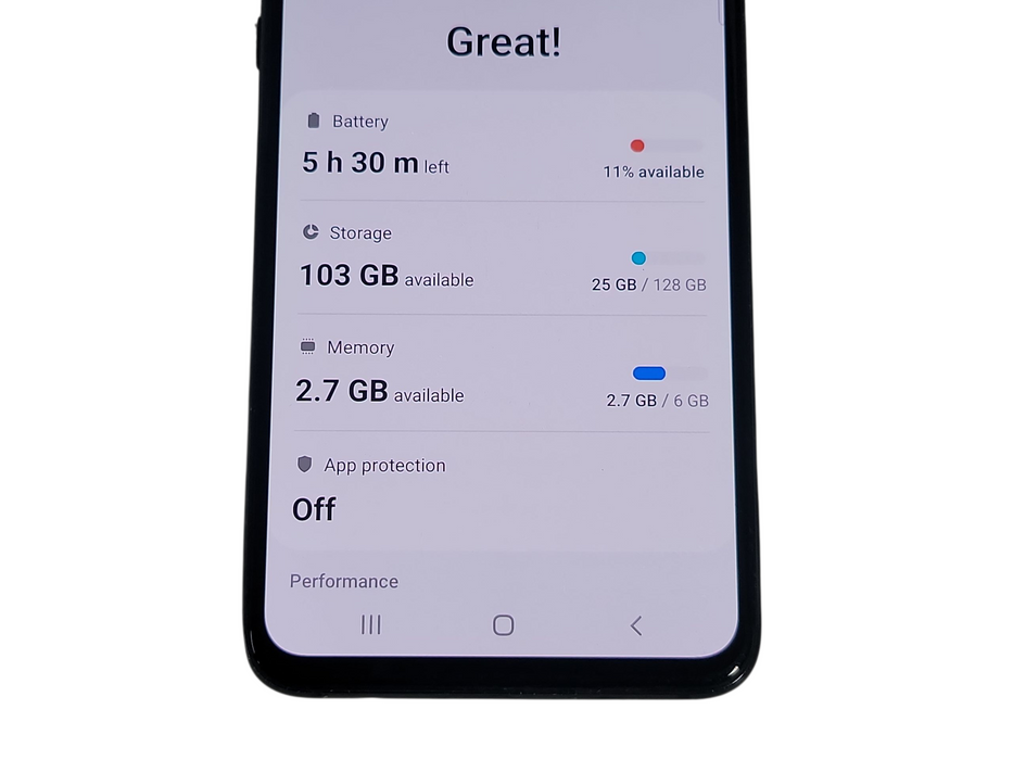 Samsung Galaxy S10e - 128GB - Navy Blue [SM-G970W | Read]