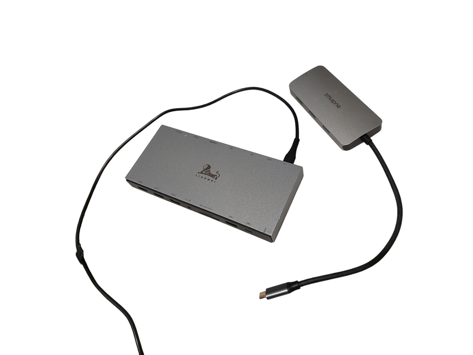 Lionwei Model: LIDK1002 Dock & USB-C 9in1 Adapter Model: ZM0501 =