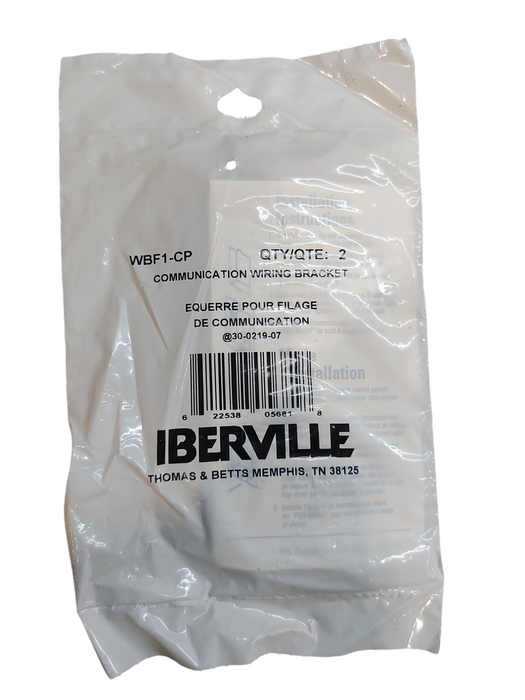 Lot 10x  Iberville WBF-1 Communication Wiring Bracket -Brand New Sealed