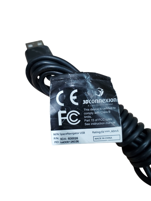 3DConnexion SpaceNavigator USB 3d Mouse *READ*