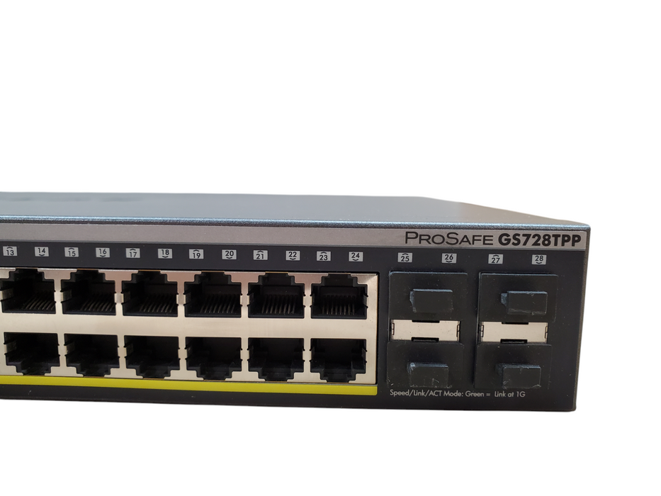 Netgear 24-Port Gigabit PoE+ Smart Managed Switch w/ 4xSFP - GS728TPP v2