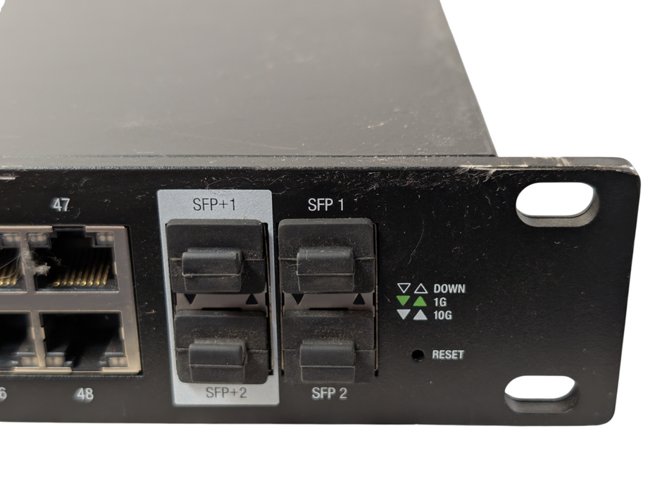 Ubiquiti EdgeSwitch 48 750W ES-48-750W 48-Port PoE Gigabit Switch READ  Q-