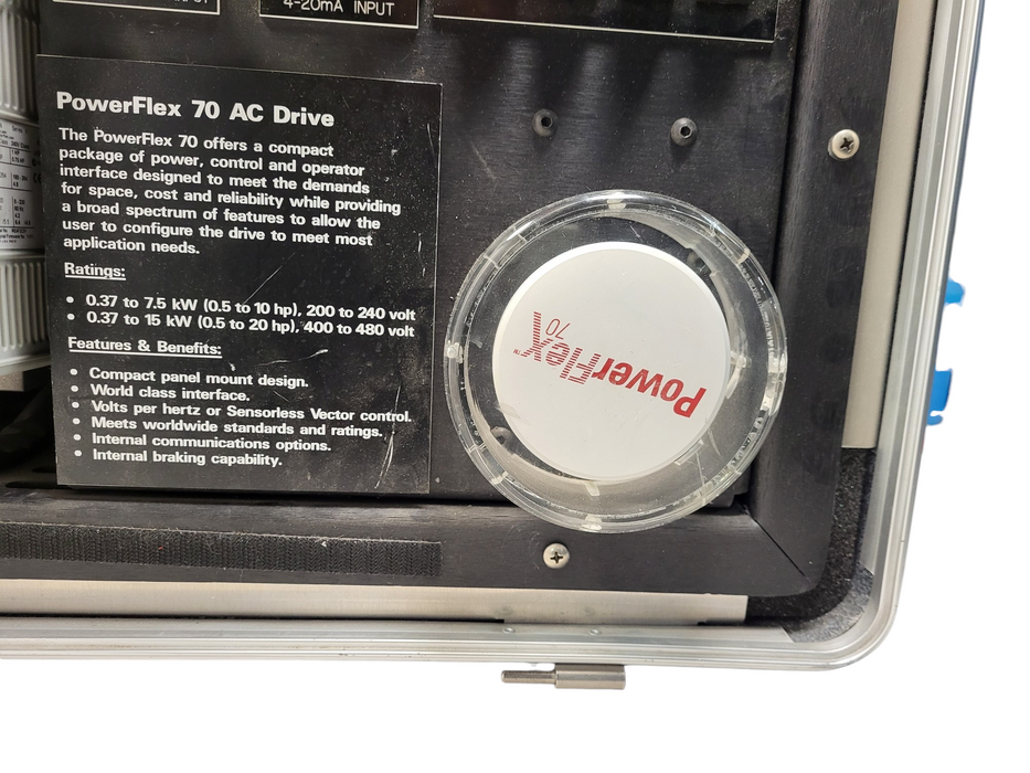 ALLEN BRADLEY 20AB4P2A0AYNNNNN PowerFlex 70 AC Drive READ $