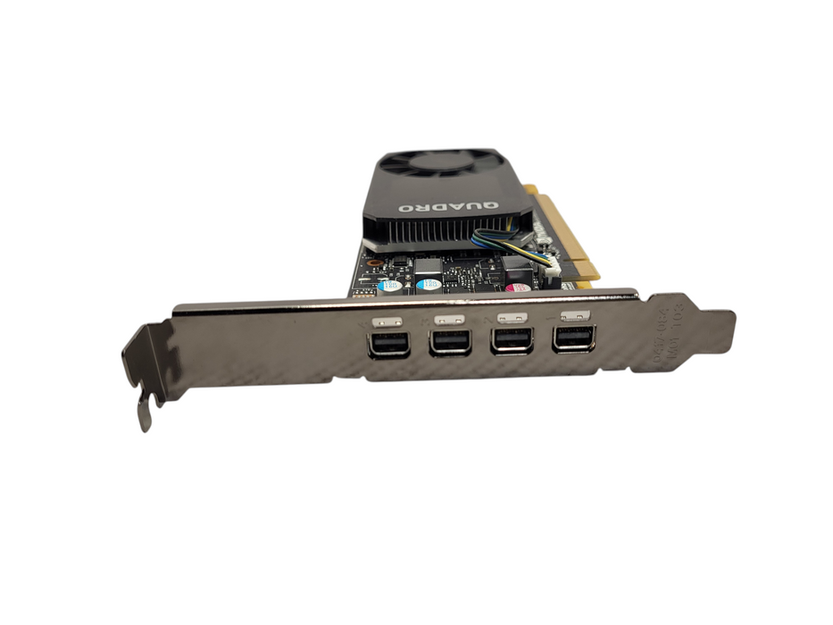 NVIDIA Quadro P1000 4GB GDDR5 4xMini DisplayPort High Profile Graphics Card Q$