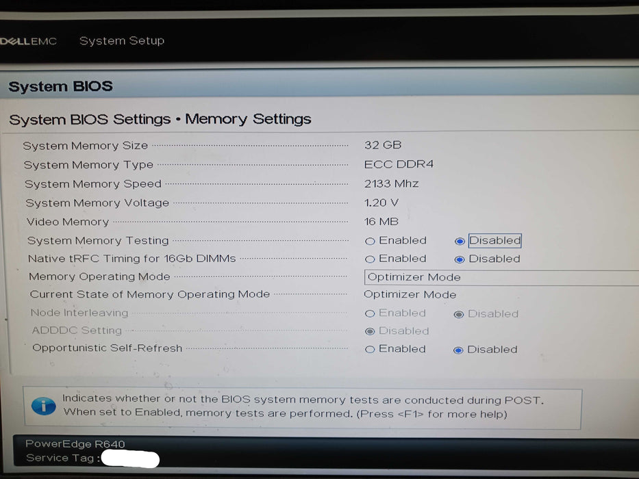 Dell PE R640 1x Xeon Bronze 3106 32GB DDR4 PERC H730P 2x1100W PSU READ