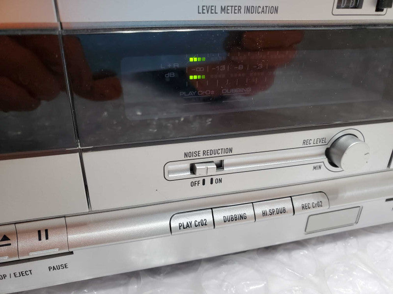 ION Tape 2 PC USB Cassette Tape Archiver Dual Cassette Deck Silve )