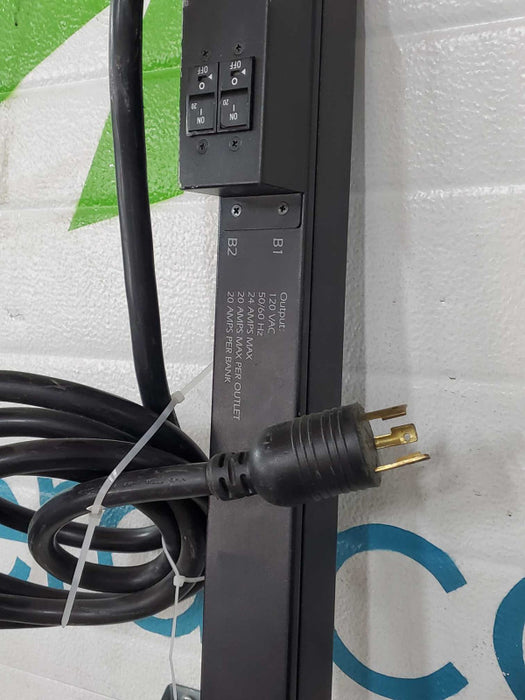 APC AP7932 Rack PDU Switched 24-Outlet Zero U 30A 120V 24x 5-20, AS-IS _