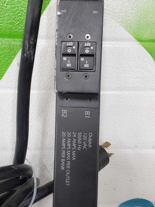 APC AP7932 Rack PDU Switched 24-Outlet Zero U 30A 120V 24x 5-20, AS-IS _