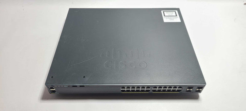 Cisco Cataylst WS-C2960X-24PS-L 24-Port POE Ethernet 4-SFP Port Managed Switch $