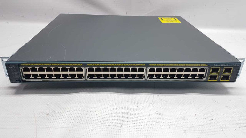 Cisco Catalst 2975GS series PoE-48 WS-C2975GS-48PS-L  48-PORT PoE GIGABIT #
