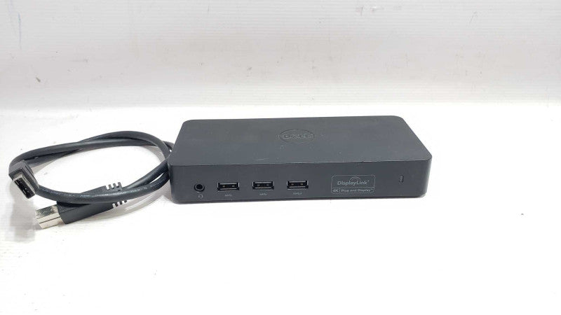 Dell D3100 Ultra HD 4K Triple Video Docking Station USB 3.0, No AC adapter [