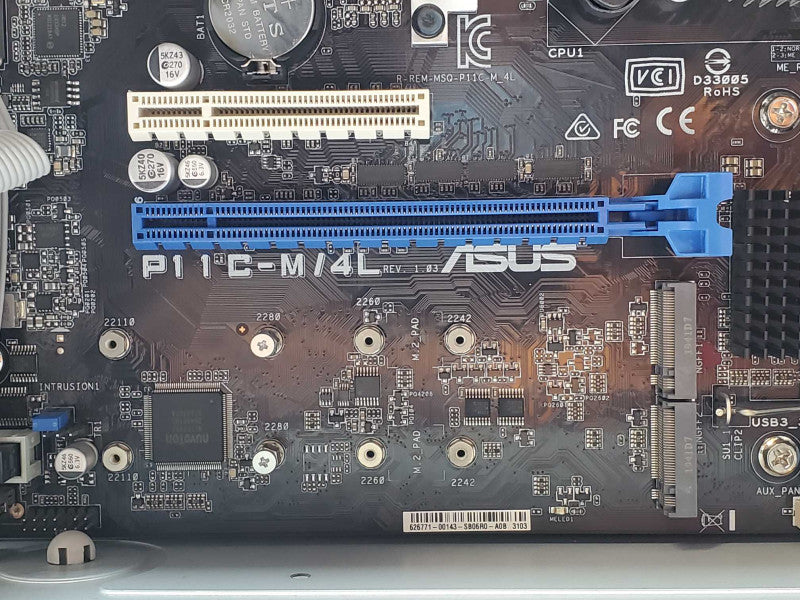Custom/Asus WS, Xeon E-2124 3.3GHz, 16GB DDR4, 2x 3.5\\" HDD Caddies _