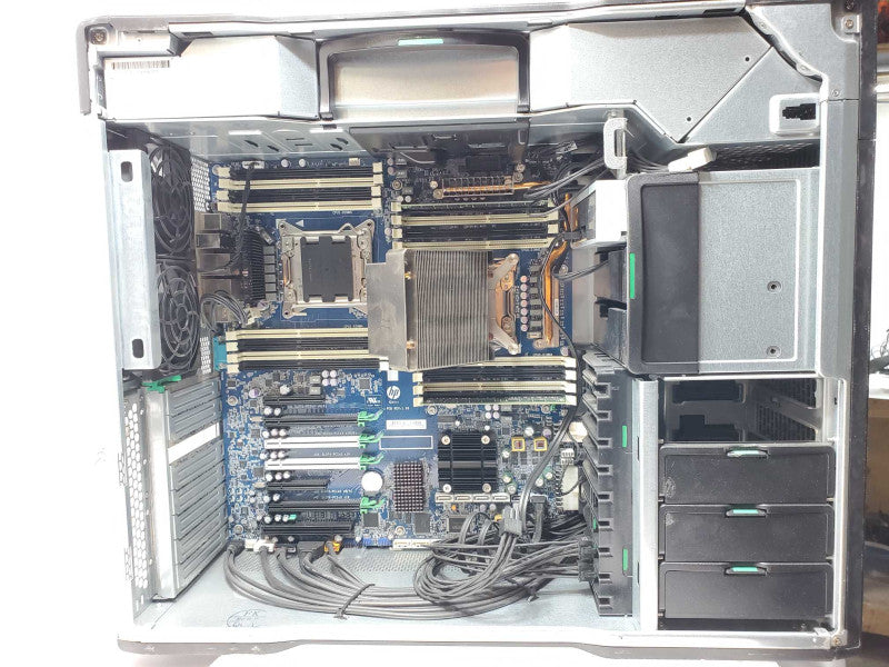 HP Z820 WS, Xeon E5-2637v2 3.5GHz, 16GB DDR3, 3x HDD Caddies, No HDD/GPU _
