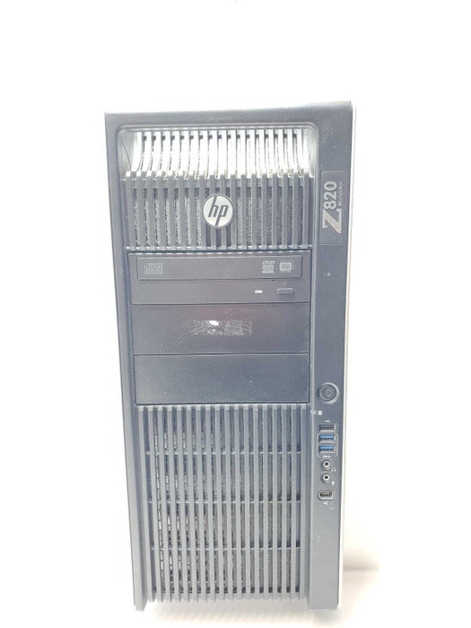 HP Z820 WS, 2x Xeon E5-2630v2 2.6GHz, 128GB DDR3, 4x HDD Caddies, Quadro K4000 _