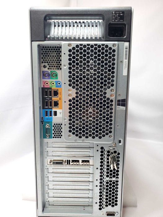 HP Z820 WS, 2x Xeon E5-2630v2 2.6GHz, 128GB DDR3, 4x HDD Caddies, Quadro K4000 _