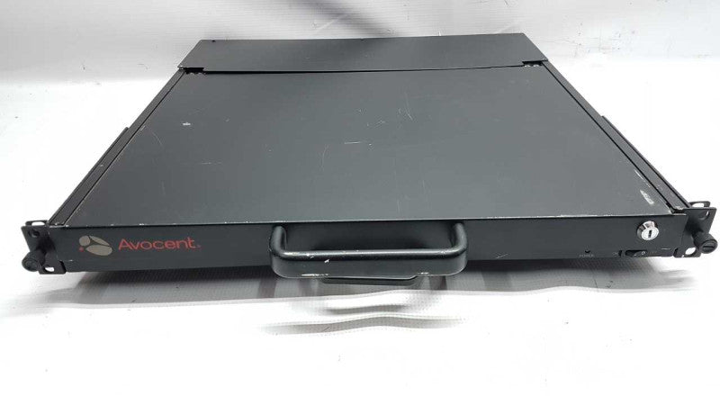 Avocent LCD17-001 VGA/PS2 Dual-Rail Rack Console  #