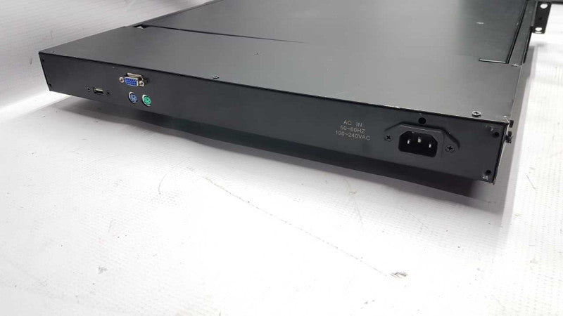 Avocent LCD17-001 VGA/PS2 Dual-Rail Rack Console  #