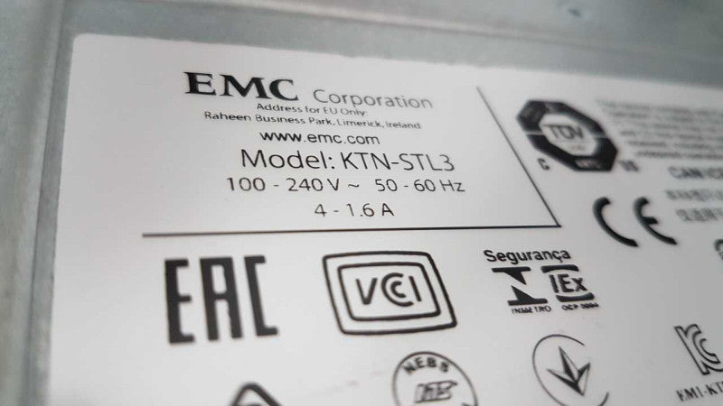 EMC KTN-STL3 15-Bay 3.5\\" Disc Storage Array / 2x PSU / 2x Controllers 6Gbps #