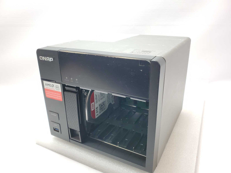 QNAP TS-563 5 Bay Network Attached Storage NAS 1x 2TB HDD _