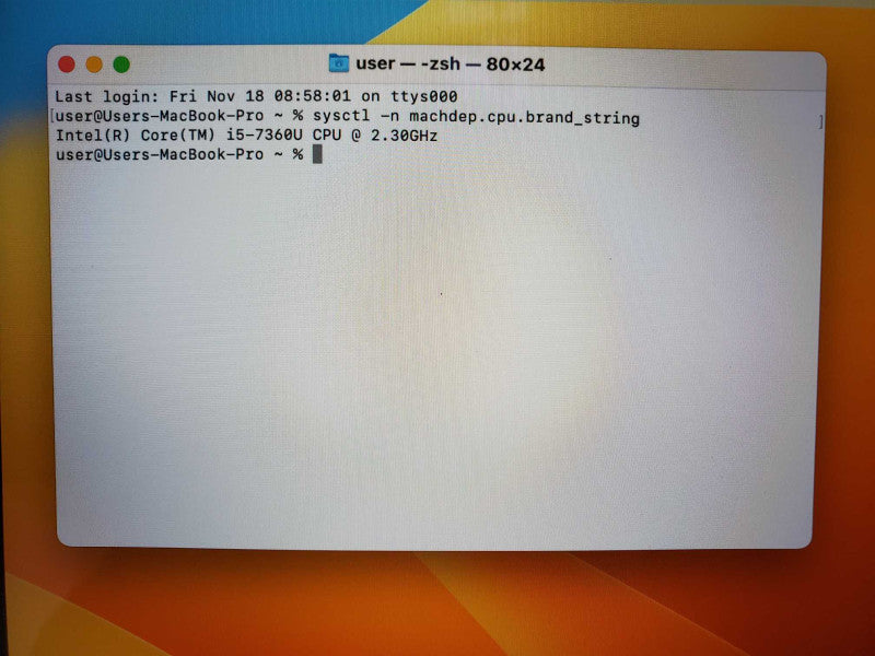 MacBook Pro 2017 13\\" Core i5-7360U @ 2.3 GHz 16GB Ram 250GB SSD *READ* (