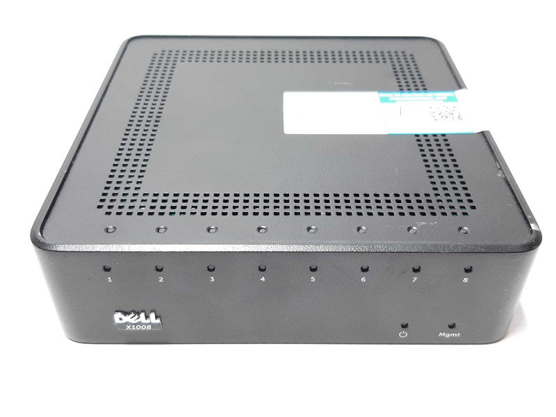 DELL X1008P 8-Port POE W/ PS 123W VLAN DNS DHCP LAYER 2+ MANAGED SWITCH +
