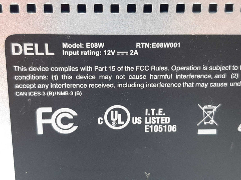 DELL X1008P 8-Port POE W/ PS 123W VLAN DNS DHCP LAYER 2+ MANAGED SWITCH +