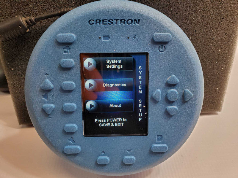Crestron UFO-WPR-3ER-BLU Waterproof Remote w/ UFO-WPR-3ER-DS-BLU _