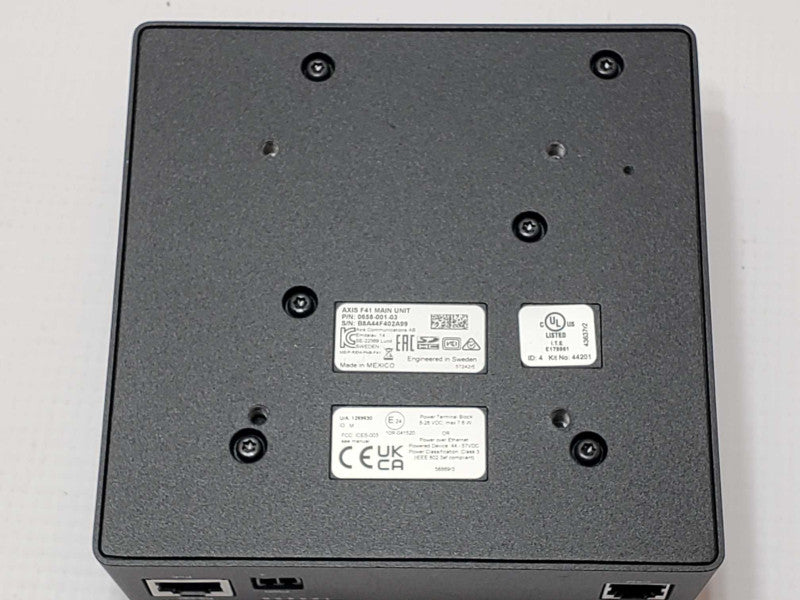 AXIS F41 MAIN UNIT POE Power Block P/N: 0658-001-03 _