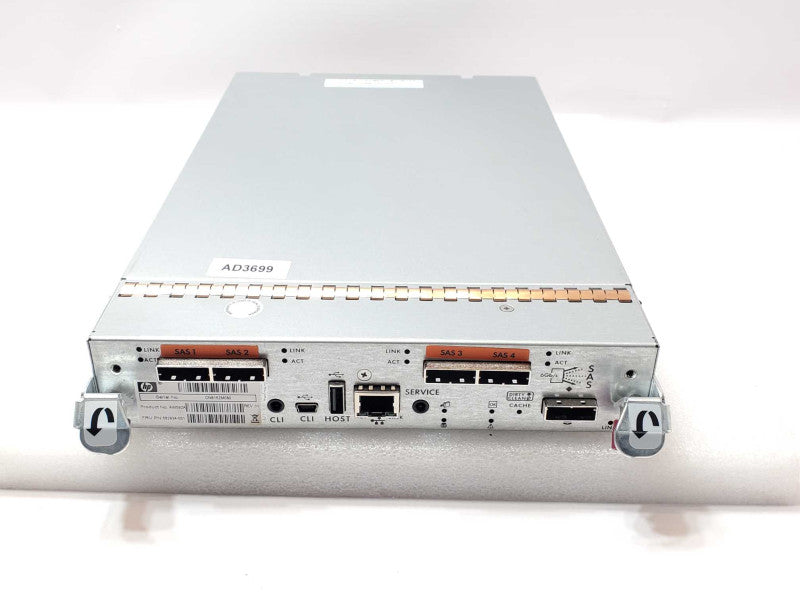 HP StorageWorks P2000 G3 Quad Port SAS Modular Smart Array 582934-001 AW592A _