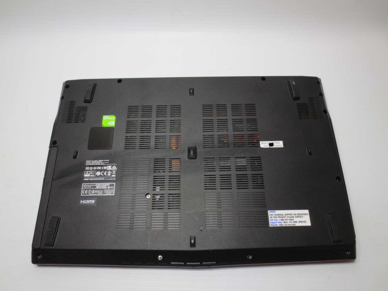 MSI GP62 2QD with i7-5700HQ CPU 16GB RAM & 256GB SSD Storage  -