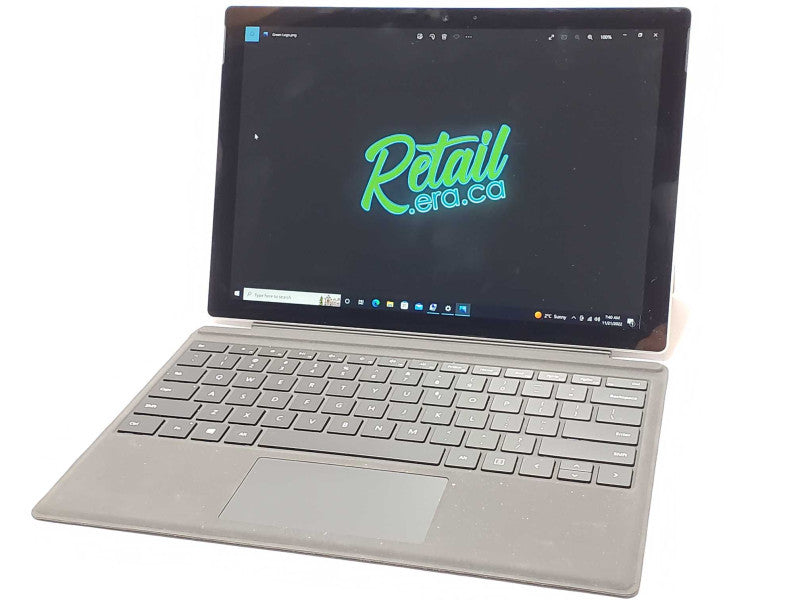 Microsoft Surface Pro Model 1796, i7-7200U 2.5GHz 8GB RAM 256GB Storage _