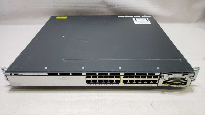 Cisco Catalyst WS-C3750X-48T-L V02 Gigabit Switch +C3KX-NM-1G Module No PSU [