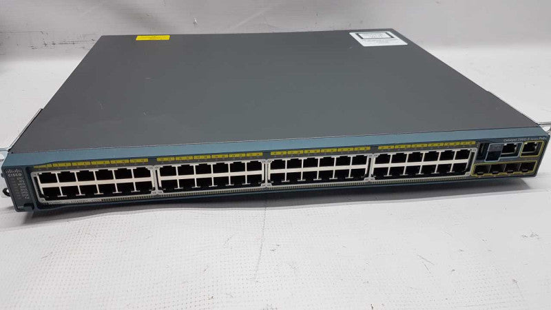 Cisco Catalyst 2960-S Series PoE+ WS-C2960S-48LPS-L 48x port network switch #