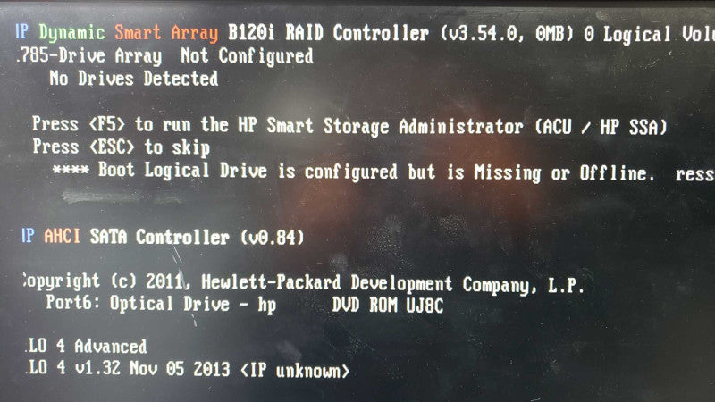HP ProLiant DL320e G8 i3-3240@3.4GHz 4GB ECC DDR3 4x 3.5\\" Bays 1U Server [